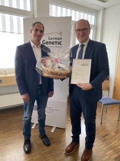 Vizepräsident Tobias Peter Präsident Hans Benno Wichert