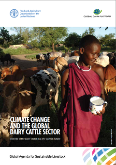 FAO and GDP. 2018. Climate change and the global dairy cattle sector – The role of the dairy sector in a low-carbon - future. Rome. 36 pp. Licence: CC BY-NC-SA- 3.0 IGO