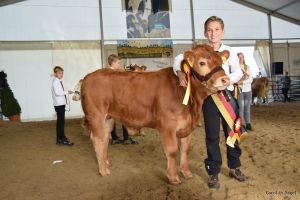 (c)Foto Carolin Nagel: Vorführ-Bundessieger der jüngsten Altersklasse (8 bis 14 Jahre): Franz Schmidt